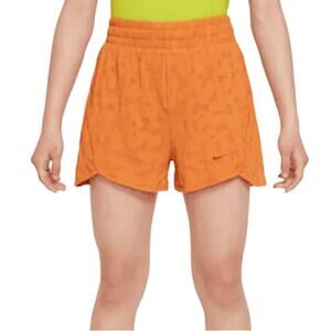 Nike Dri-Fit Breezy Big Kids High Waisted Training Shorts Loose Fit Small New